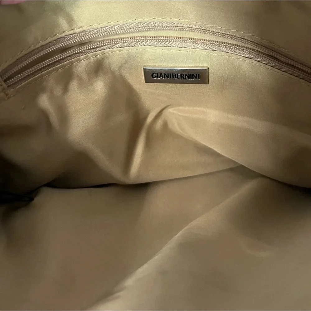 Giani Bernini Camel, Tan and Brown Shoulder Bag with Tons of Pockets